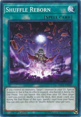 Shuffle Reborn SDCL EN025 Common 1st Edition Cyberse Link Singles Shuffle Reborn SDCL EN025 Common 1st Edition Cyberse Link Singles