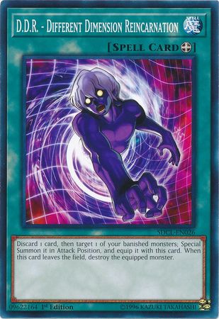 D D R Different Dimension Reincarnation SDCL EN026 Common 1st Edition D D R Different Dimension Reincarnation SDCL EN026 Common 1st Edition