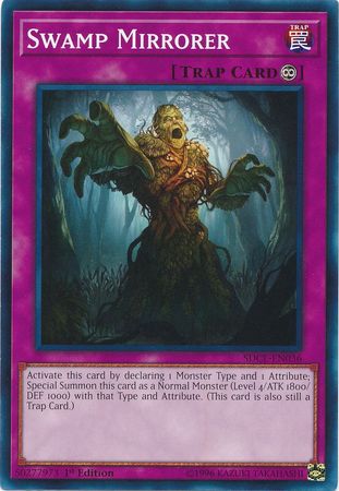 Swamp Mirrorer SDCL EN036 Common 1st Edition Cyberse Link Singles Swamp Mirrorer SDCL EN036 Common 1st Edition Cyberse Link Singles