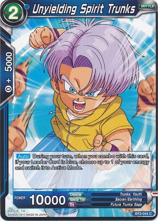 Unyielding Spirit Trunks BT2 044 Common Union Force Singles Unyielding Spirit Trunks BT2 044 Common Union Force Singles