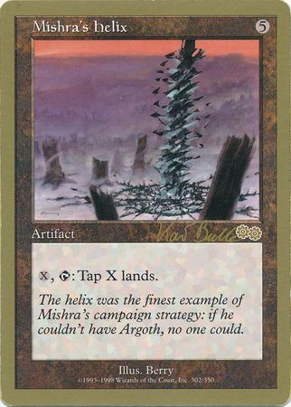 Mishra s Helix Tokyo August 1999 Magic The Gathering World Championships 1999 Singles Mishra s Helix Tokyo August 1999 Magic The Gathering World Championships 1999 Singles