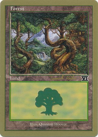 Forest 347 Brussels August 2000 MTG 6th Edition Art Magic The Gathering World Championships 2000 Singles Forest 347 Brussels August 2000 MTG 6th Edition Art Magic The Gathering World Championships 2000 Singles