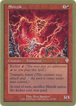 Shizzik Toronto August 2001 Magic The Gathering World Championships 2001 Singles Shizzik Toronto August 2001 Magic The Gathering World Championships 2001 Singles
