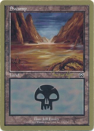 Swamp 339 Toronto August 2001 Mercadian Masques Art Magic The Gathering World Championships 2001 Singles Swamp 339 Toronto August 2001 Mercadian Masques Art Magic The Gathering World Championships 2001 Singles