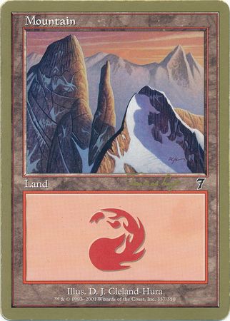 Mountain 337 Toronto August 2001 MTG 7th Edition Art Magic The Gathering World Championships 2001 Singles Mountain 337 Toronto August 2001 MTG 7th Edition Art Magic The Gathering World Championships 2001 Singles