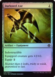 Darksteel Axe 214 249 Foil Darksteel Axe 214 249 Foil