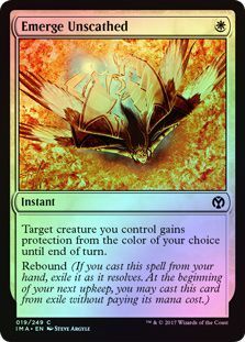 Emerge Unscathed 019 249 Foil Iconic Masters Foil Singles Emerge Unscathed 019 249 Foil Iconic Masters Foil Singles