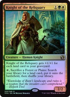 Knight of the Reliquary 203 249 Foil Iconic Masters Foil Singles Knight of the Reliquary 203 249 Foil Iconic Masters Foil Singles