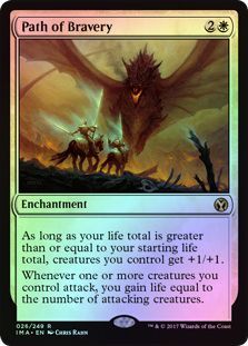 Path of Bravery 026 249 Foil Iconic Masters Foil Singles Path of Bravery 026 249 Foil Iconic Masters Foil Singles