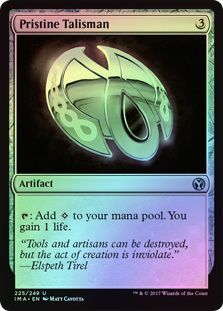 Pristine Talisman 225 249 Foil Iconic Masters Foil Singles Pristine Talisman 225 249 Foil Iconic Masters Foil Singles