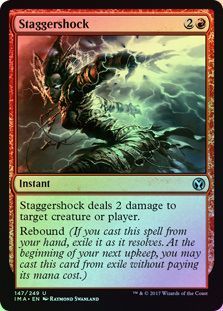 Staggershock 147 249 Foil Iconic Masters Foil Singles Staggershock 147 249 Foil Iconic Masters Foil Singles