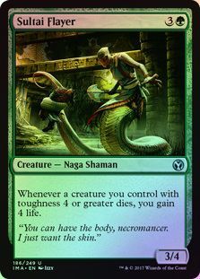 Sultai Flayer 186 249 Foil Iconic Masters Foil Singles Sultai Flayer 186 249 Foil Iconic Masters Foil Singles