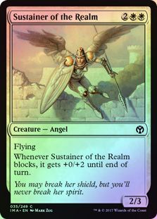 Sustainer of the Realm 035 249 Foil Iconic Masters Foil Singles Sustainer of the Realm 035 249 Foil Iconic Masters Foil Singles