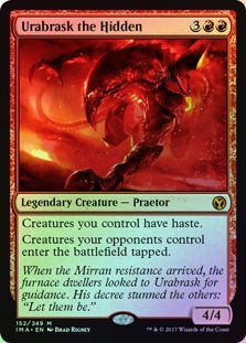 Urabrask the Hidden 152 249 Foil Iconic Masters Foil Singles Urabrask the Hidden 152 249 Foil Iconic Masters Foil Singles