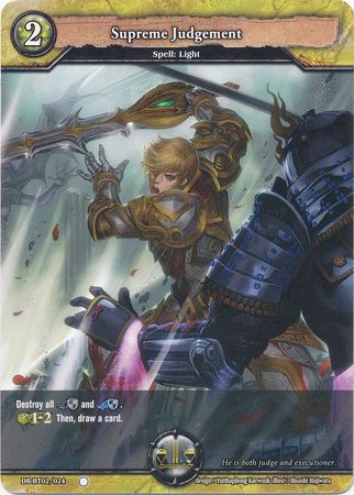Supreme Judgement DB BT02 024 Common C Booster Pack Vol 2 Oath of Blood Singles Supreme Judgement DB BT02 024 Common C Booster Pack Vol 2 Oath of Blood Singles