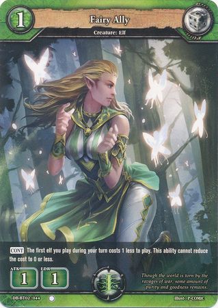 Fairy Ally DB BT02 044 Common C Booster Pack Vol 2 Oath of Blood Singles Fairy Ally DB BT02 044 Common C Booster Pack Vol 2 Oath of Blood Singles