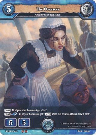 The Overseer DB BT02 057 Uncommon U Booster Pack Vol 2 Oath of Blood Singles The Overseer DB BT02 057 Uncommon U Booster Pack Vol 2 Oath of Blood Singles