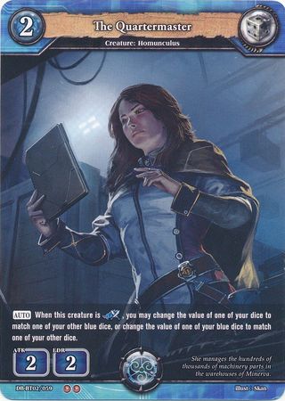 The Quartermaster DB BT02 059 Uncommon U Booster Pack Vol 2 Oath of Blood Singles The Quartermaster DB BT02 059 Uncommon U Booster Pack Vol 2 Oath of Blood Singles