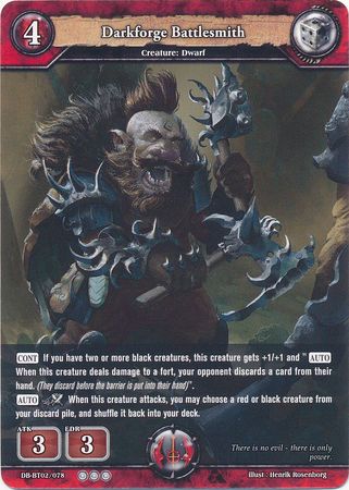 Darkforge Battlesmith DB BT02 078 Rare R Darkforge Battlesmith DB BT02 078 Rare R