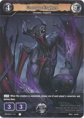 Grotesque Cragborn DB BT02 110 Common C Booster Pack Vol 2 Oath of Blood Singles Grotesque Cragborn DB BT02 110 Common C Booster Pack Vol 2 Oath of Blood Singles