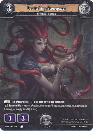 Bewitching Stonegazer DB BT02 113 Common C Booster Pack Vol 2 Oath of Blood Singles Bewitching Stonegazer DB BT02 113 Common C Booster Pack Vol 2 Oath of Blood Singles