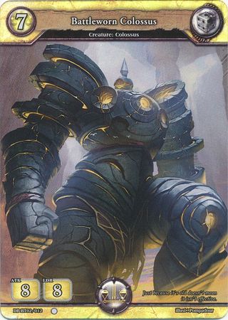Battleworn Colossus DB BT02 012 Common C Foil Battleworn Colossus DB BT02 012 Common C Foil