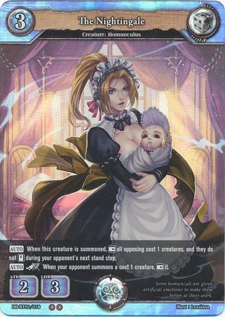 The Nightingale DB BT02 058 Uncommon U Foil The Nightingale DB BT02 058 Uncommon U Foil