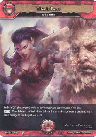 Titanic Force DB BT02 096 Common C Foil Titanic Force DB BT02 096 Common C Foil