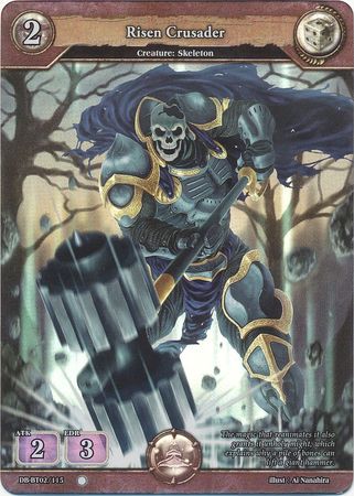 Risen Crusader DB BT02 115 Common C Foil Booster Pack Vol 2 Oath of Blood Foil Singles Risen Crusader DB BT02 115 Common C Foil Booster Pack Vol 2 Oath of Blood Foil Singles