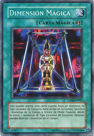 Dimension Magica TU02 SP003 Super Rare Spanish Yugioh Cards Dimension Magica TU02 SP003 Super Rare Spanish Yugioh Cards