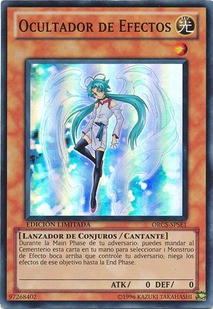 Ocultador de Efectos ORCS SPSE1 Super Rare Limited Edition Spanish Yugioh Cards Ocultador de Efectos ORCS SPSE1 Super Rare Limited Edition Spanish Yugioh Cards