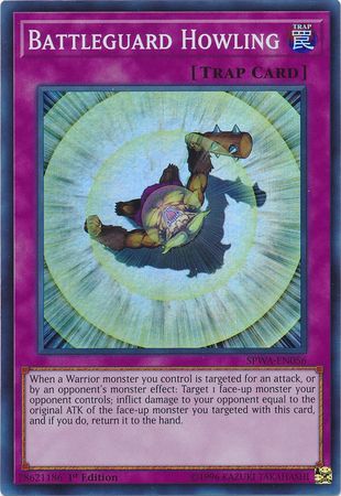 Battleguard Howling SPWA EN056 Super Rare 1st Edition Spirit Warriors Singles Battleguard Howling SPWA EN056 Super Rare 1st Edition Spirit Warriors Singles