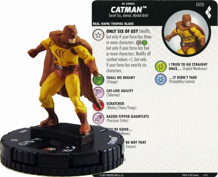 Catman 005 Harley Quinn and the Gotham Girls DC Heroclix Catman 005 Harley Quinn and the Gotham Girls DC Heroclix