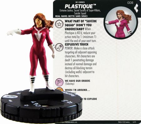 Plastique 008 Harley Quinn and the Gotham Girls DC Heroclix DC Harley Quinn and the Gotham Girls Singles Plastique 008 Harley Quinn and the Gotham Girls DC Heroclix DC Harley Quinn and the Gotham Girls Singles