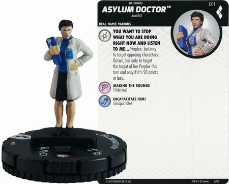 Asylum Doctor 011 Harley Quinn and the Gotham Girls DC Heroclix Asylum Doctor 011 Harley Quinn and the Gotham Girls DC Heroclix