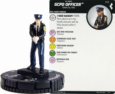 GCPD Officer 013 Harley Quinn and the Gotham Girls DC Heroclix GCPD Officer 013 Harley Quinn and the Gotham Girls DC Heroclix