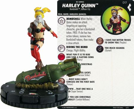 HEROCLIX HARLEY QUINN AND THE GOTHAM GIRLS #006 Knockout *C* 