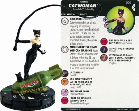 Heroclix Harley Quinn Gotham Girls # 020 Catwoman 