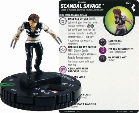 Scandal Savage 021 Harley Quinn and the Gotham Girls DC Heroclix Scandal Savage 021 Harley Quinn and the Gotham Girls DC Heroclix