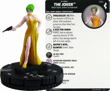 Joker 034 Harley Quinn and the Gotham Girls DC Heroclix DC Harley Quinn and the Gotham Girls Singles Joker 034 Harley Quinn and the Gotham Girls DC Heroclix DC Harley Quinn and the Gotham Girls Singles