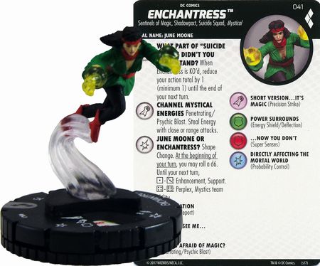 Enchantress 041 Harley Quinn and the Gotham Girls DC Heroclix DC Harley Quinn and the Gotham Girls Singles Enchantress 041 Harley Quinn and the Gotham Girls DC Heroclix DC Harley Quinn and the Gotham Girls Singles