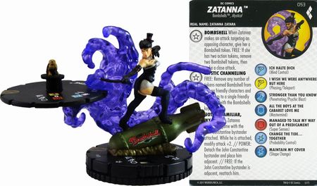Zatanna 053 Harley Quinn and the Gotham Girls DC Heroclix DC Harley Quinn and the Gotham Girls Singles Zatanna 053 Harley Quinn and the Gotham Girls DC Heroclix DC Harley Quinn and the Gotham Girls Singles