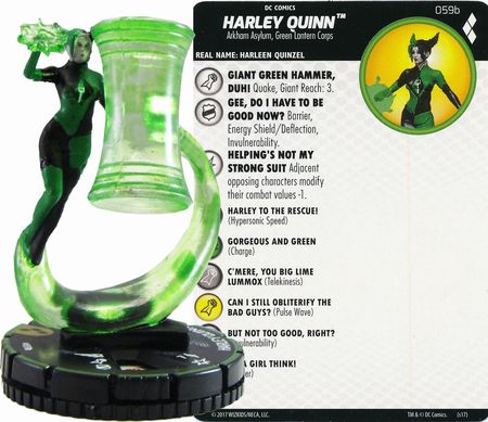Harley Quinn 059b Harley Quinn and the Gotham Girls DC Heroclix Harley Quinn 059b Harley Quinn and the Gotham Girls DC Heroclix