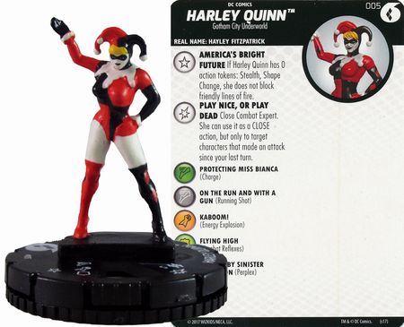 City Oficial 013 Harley Quinn E As Meninas Gotham Dc Heroclix