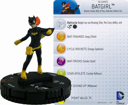DC Heroclix Batgirl Limited Edition D16-013 