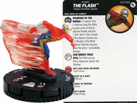 The Flash D17 003 WizKids Promo DC Heroclix Heroclix WizKids Promos The Flash D17 003 WizKids Promo DC Heroclix Heroclix WizKids Promos