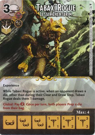 Tabaxi Rogue Lesser Zhentarim 43 136 Common D D Dice Masters Tomb of Annihilation Singles Tabaxi Rogue Lesser Zhentarim 43 136 Common D D Dice Masters Tomb of Annihilation Singles