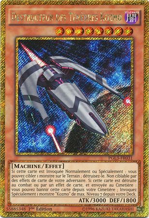 Destructeur des Tenebres Kozmo PGL3 FR031 Gold Secret Rare 1st Edition French Yugioh Cards Destructeur des Tenebres Kozmo PGL3 FR031 Gold Secret Rare 1st Edition French Yugioh Cards