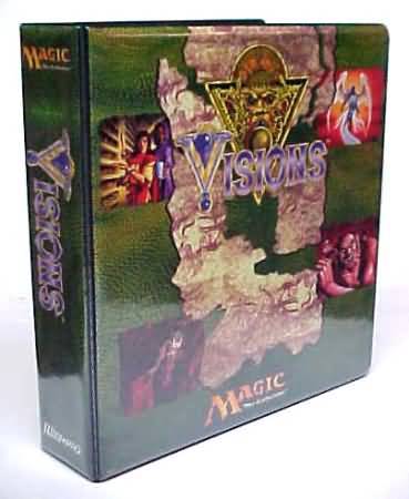 Official MTG Visions 3 Ring Binder WOTC Binders Portfolios Official MTG Visions 3 Ring Binder WOTC Binders Portfolios