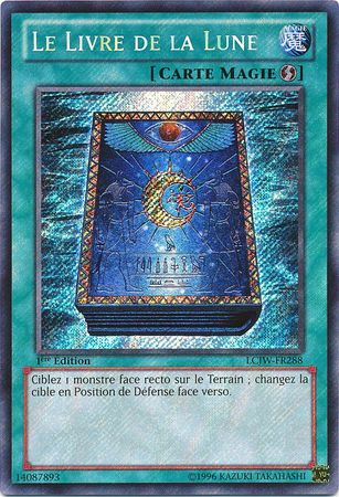 Le Livre de la Lune LCJW FR288 Secret Rare 1st Edition French Yugioh Cards Le Livre de la Lune LCJW FR288 Secret Rare 1st Edition French Yugioh Cards